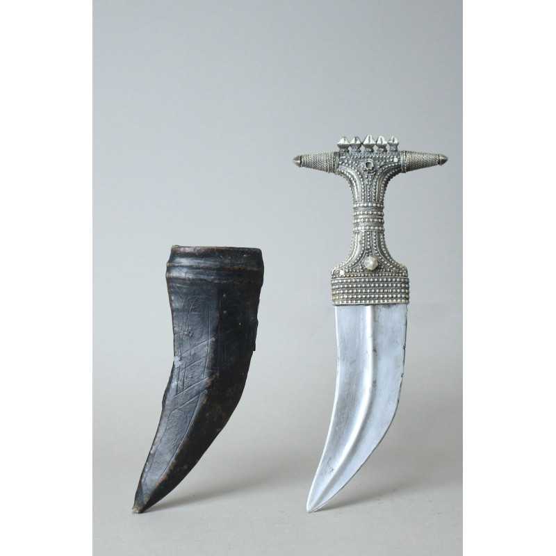 Fine complete and Rare JAFLE Jambiya Dagger from the Tihama Region, Yemen
