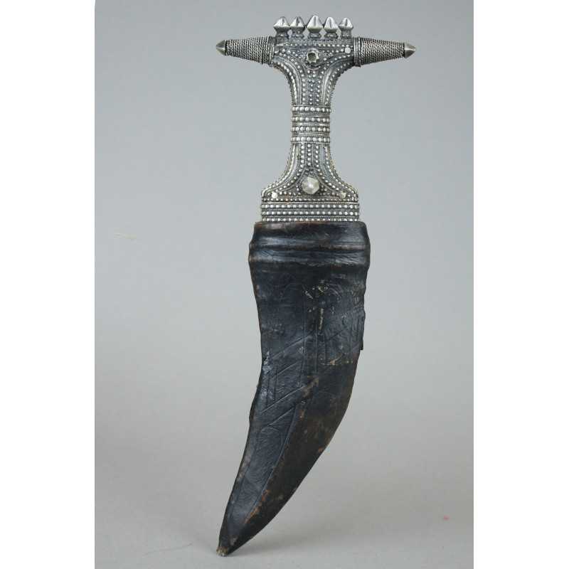 Fine complete and Rare JAFLE Jambiya Dagger from the Tihama Region, Yemen
