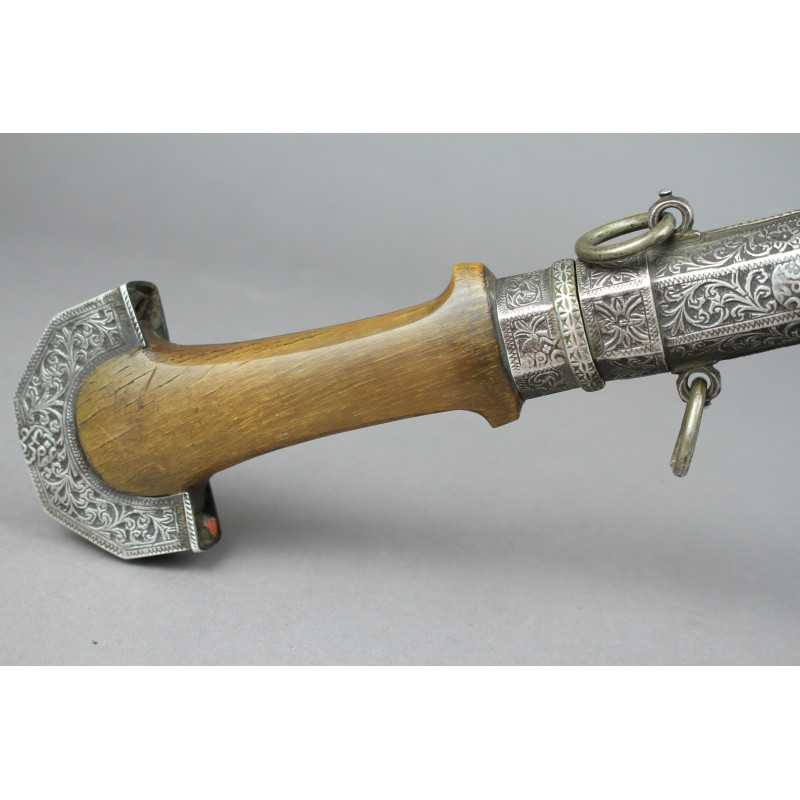 Fine Moroccan Koumaya Dagger Hanzer Style. Dated 1307