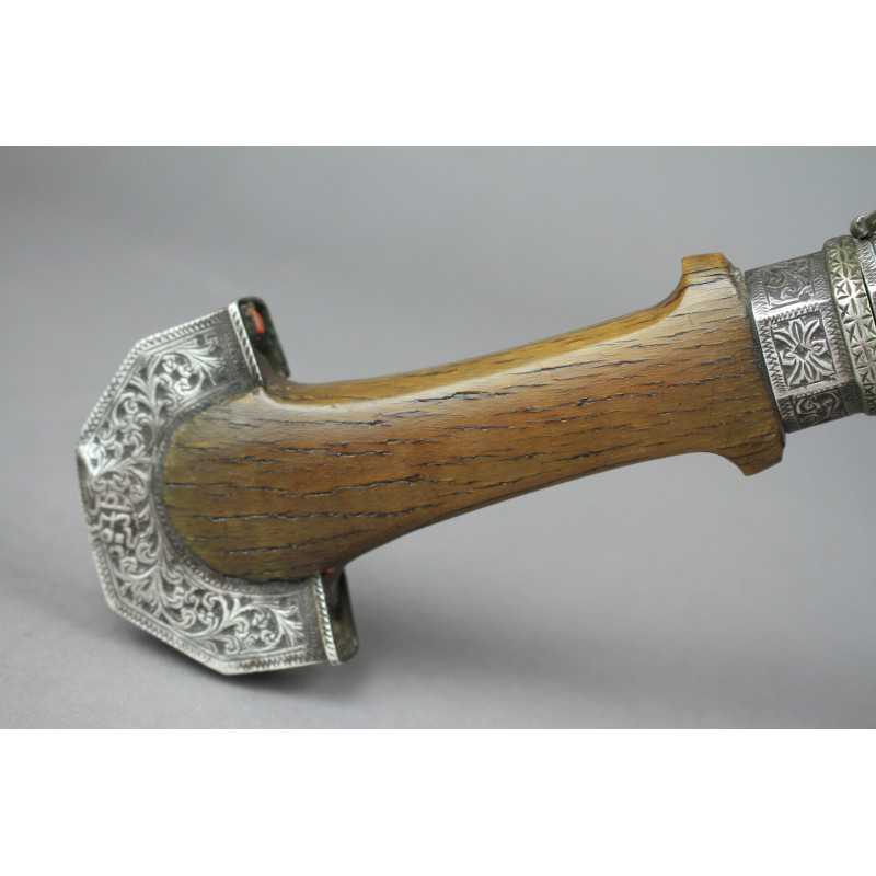 Fine Moroccan Koumaya Dagger Hanzer Style. Dated 1307