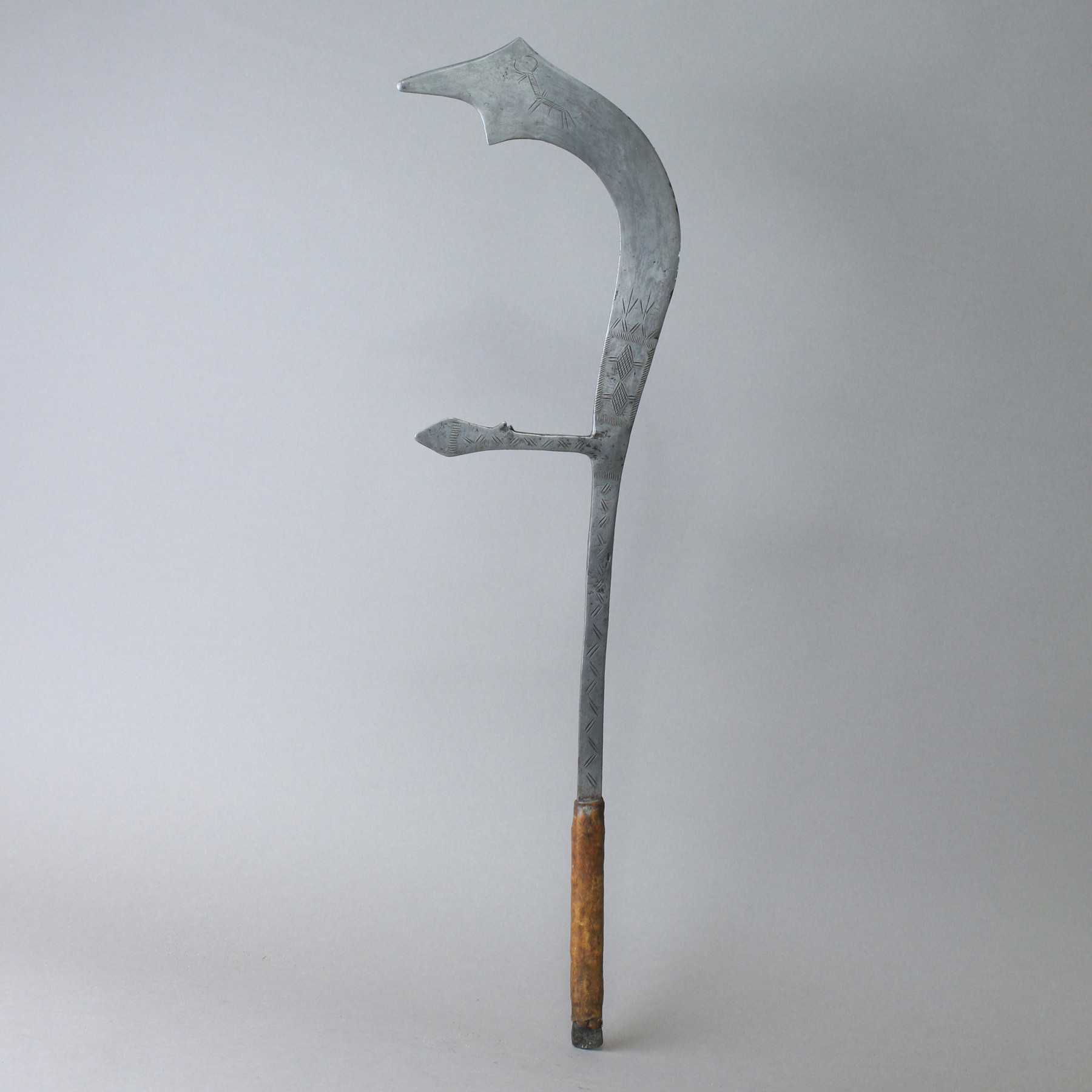 Large Ingessana Throwing Knife with Important Provenance, Sudan