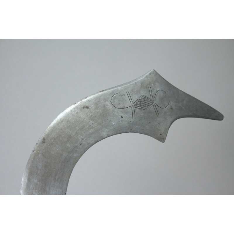 Large Ingessana Throwing Knife with Important Provenance, Sudan