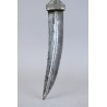 Very Early Silver Mounted Daharia (Sabiki سبيكة) Dagger Dated 1271 (1853)