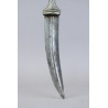 Very Early Silver Mounted Daharia (Sabiki سبيكة) Dagger Dated 1271 (1853)