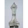 Very Early Silver Mounted Daharia (Sabiki سبيكة) Dagger Dated 1271 (1853)