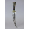 Fine Khanjar Dagger from Jezzine, Lebanon with Emblem of the Freemasons
